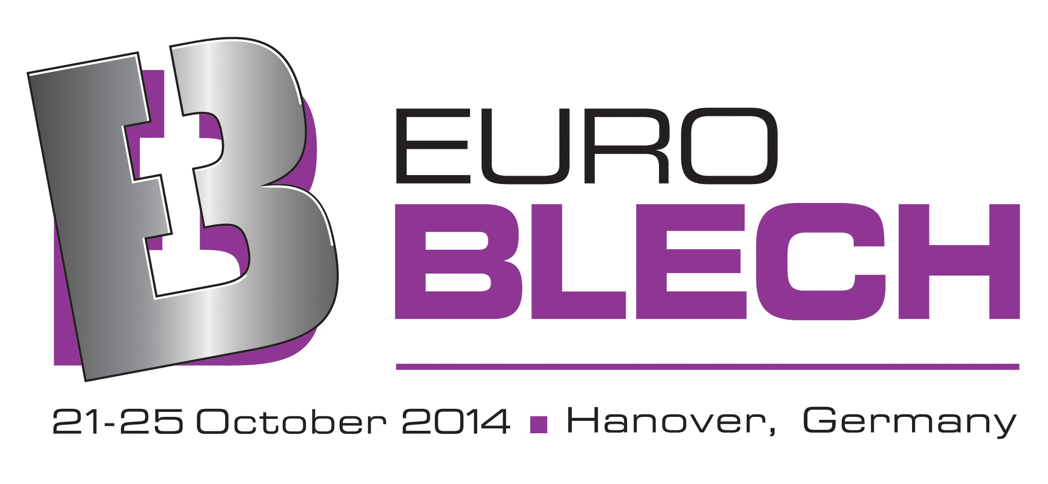 Fiera Euroblech 2014 EB14 Logo Colour RGB dates-eng