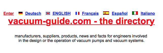 Vacuum Guide Site